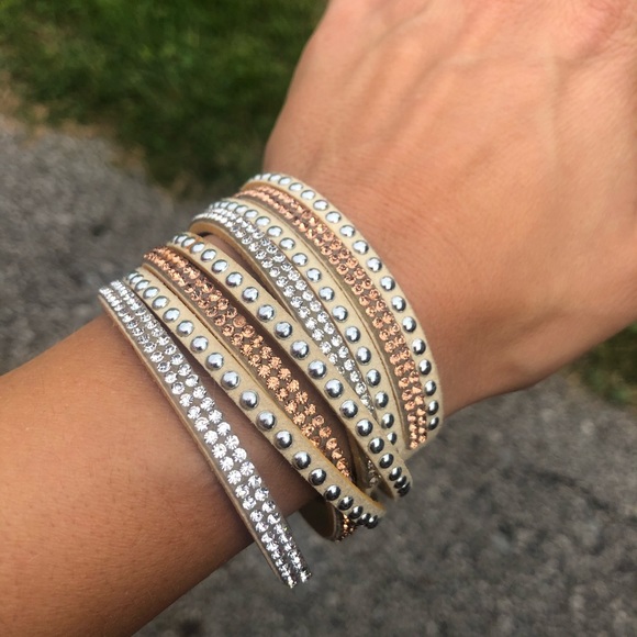 Jewelry - Beautiful wrap bracelet! Looks great with a watch